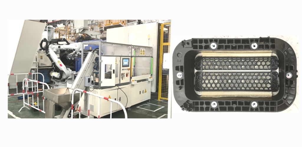 注塑設備1—整體外觀&網(wǎng)布和螺釘產品